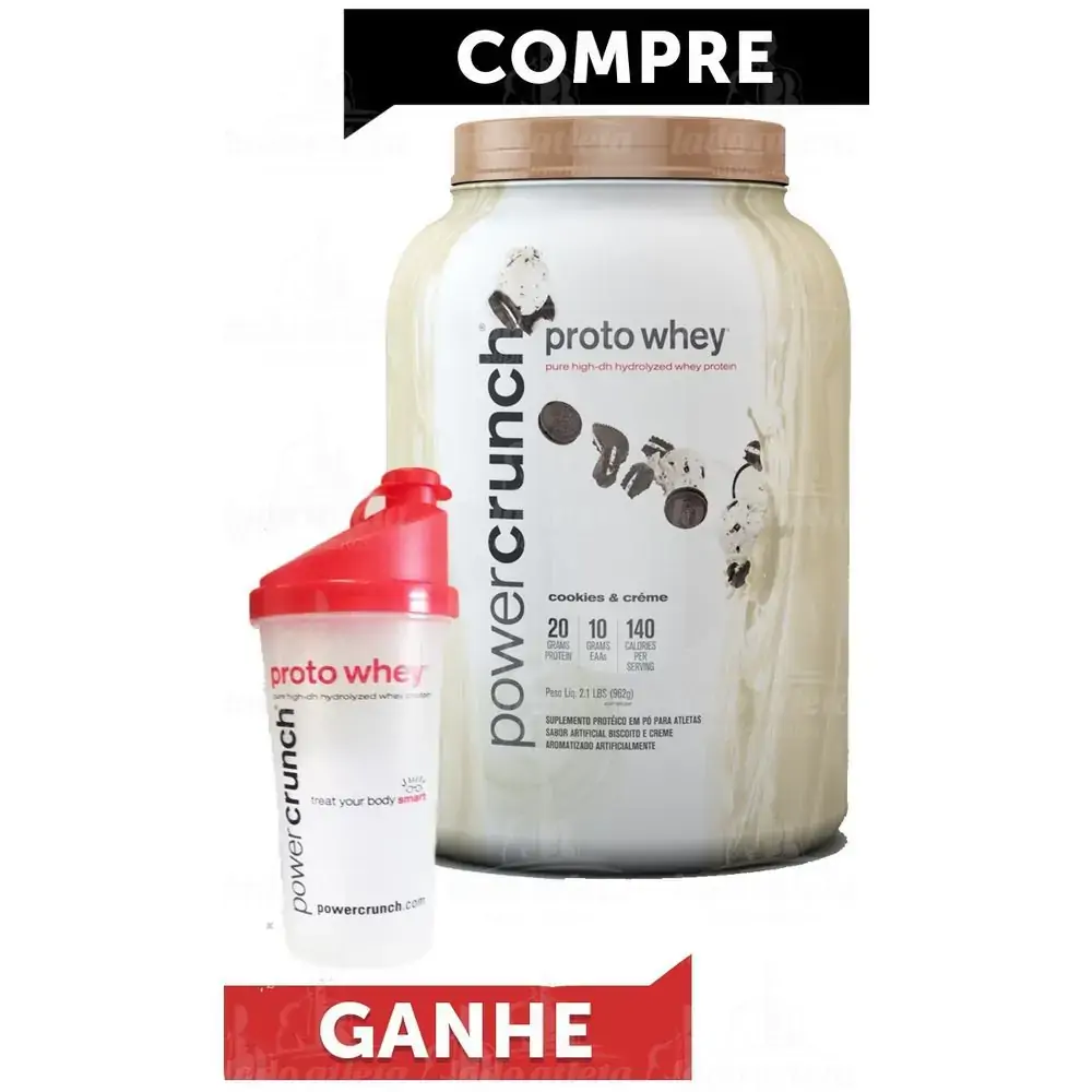 Proto Whey Cookies E Creme 962g Powercrunch