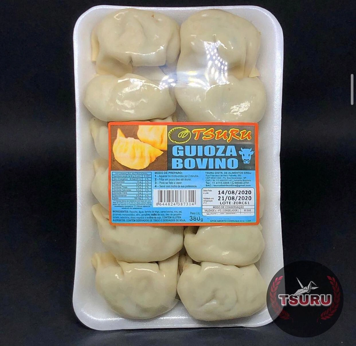Guioza Tsuru 380g Bovino