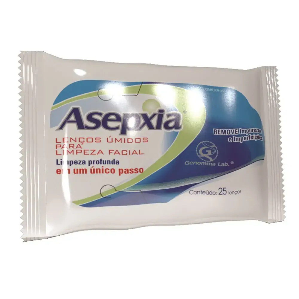 Asepxia Lencos Facial 25unidade