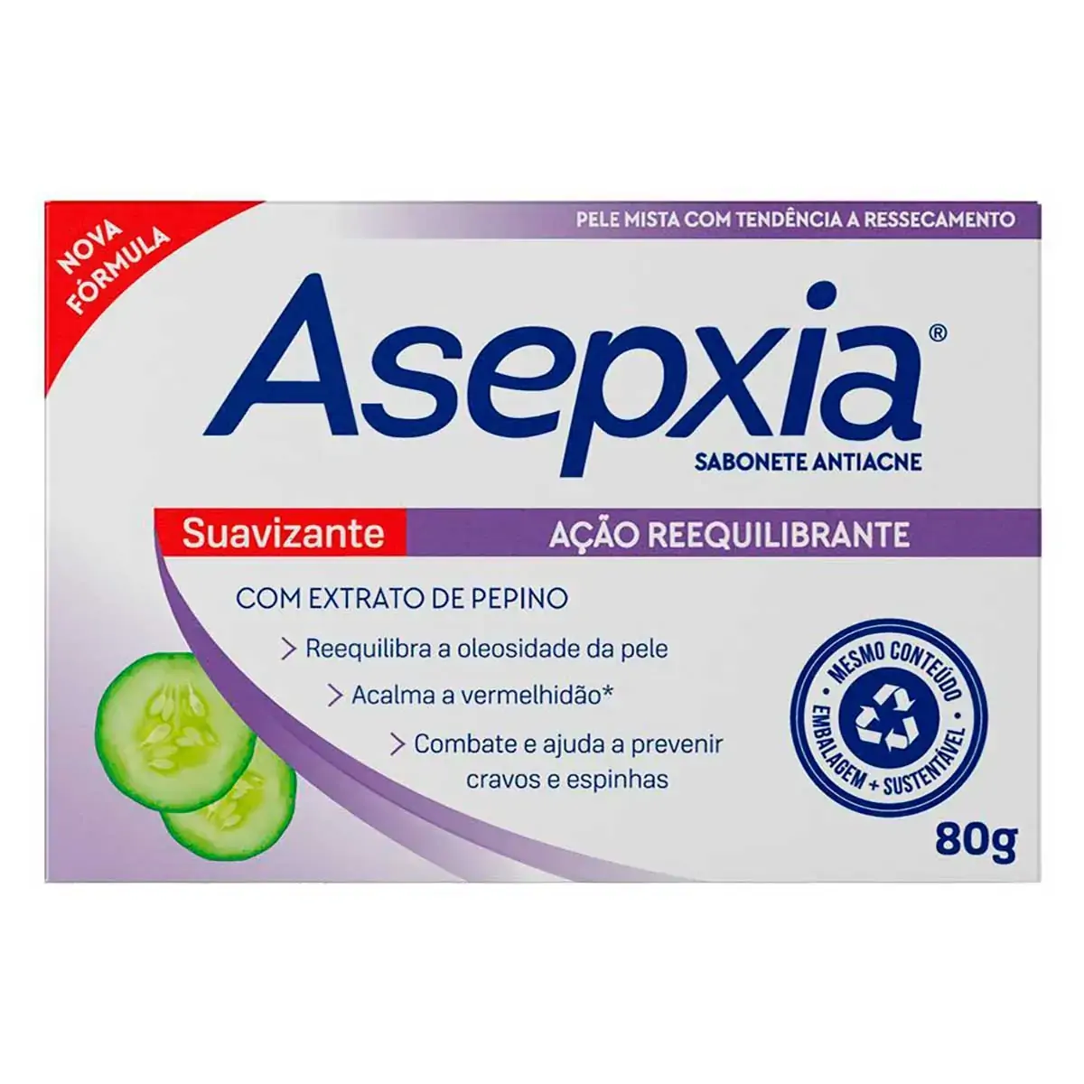Sabonete Asepxia Adstringente Cremoso