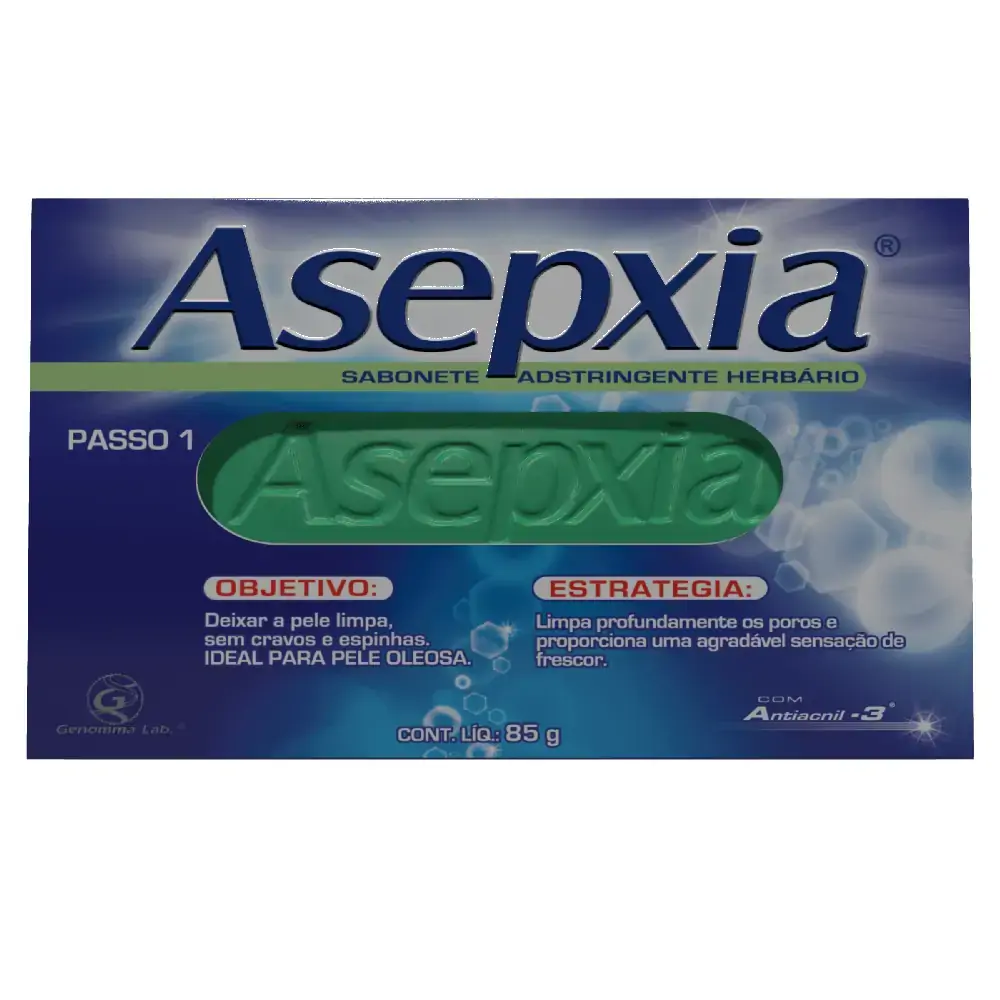 Sabonete Em Barra Anti Acne Asepxia 85g Herbario Unit