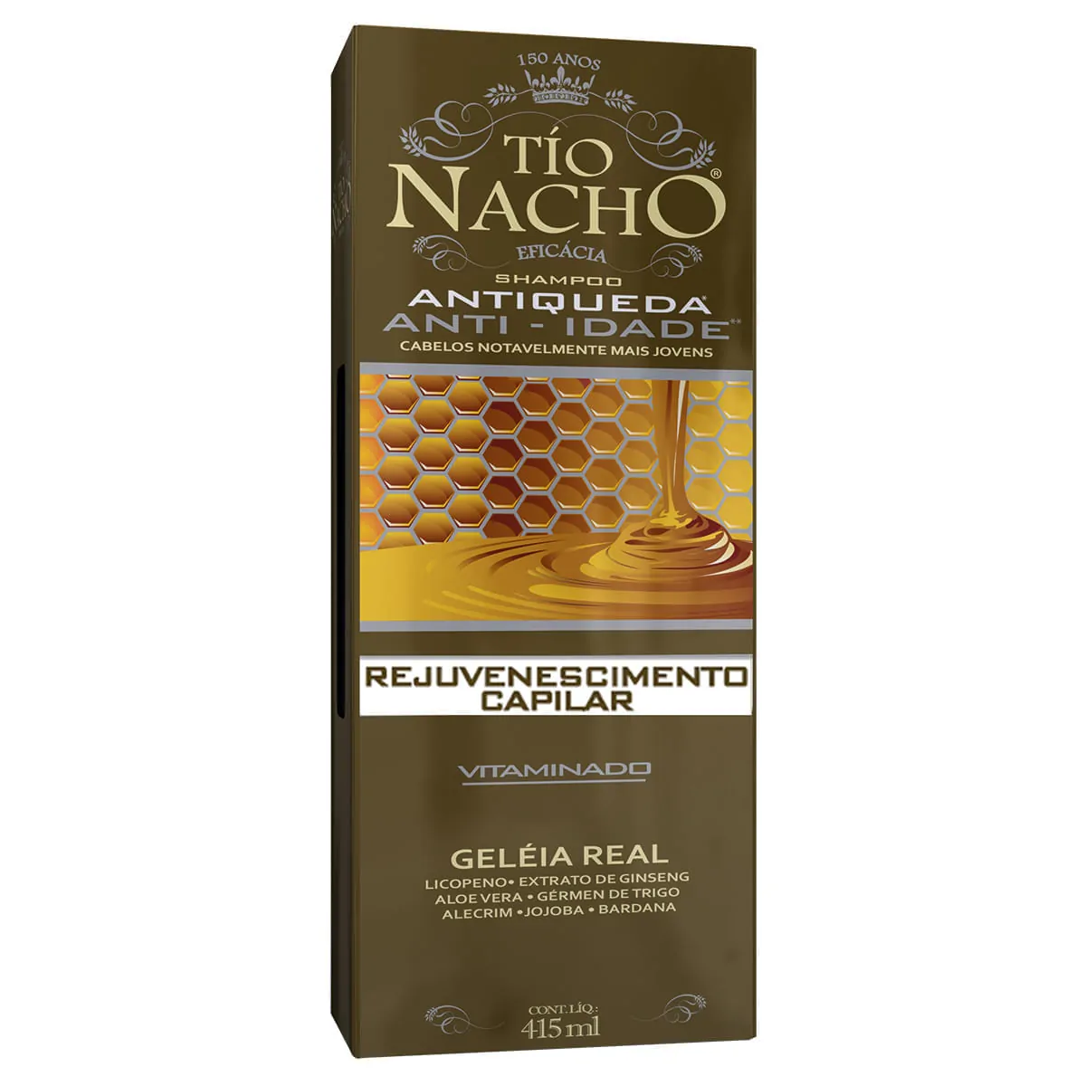 Shampoo Anti Queda Tio Nacho 415ml Antiqueda Unit
