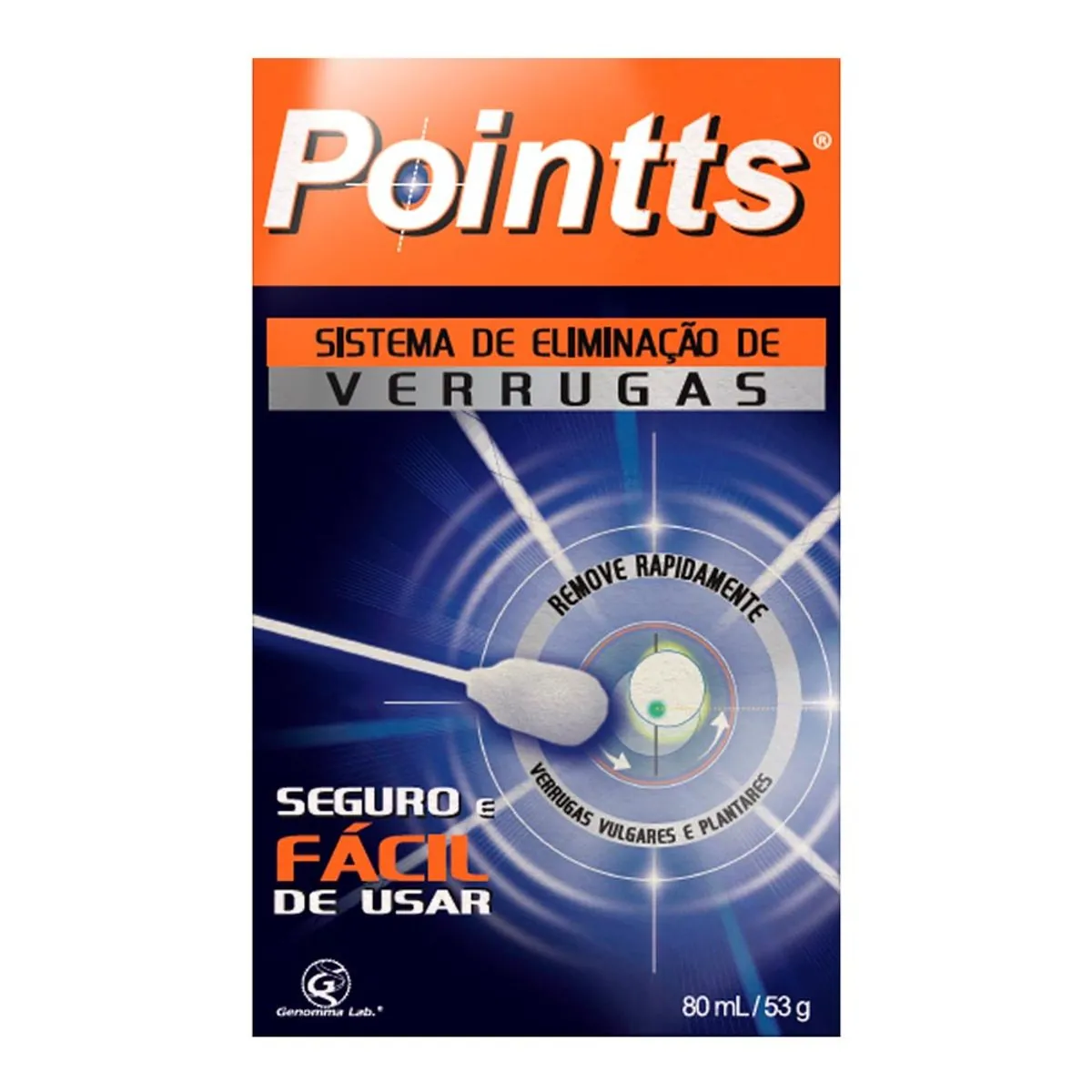 Pointts Genomma Caixa 80ml