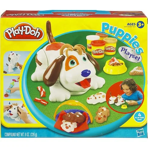 Play Doh Puppies Playset Asst