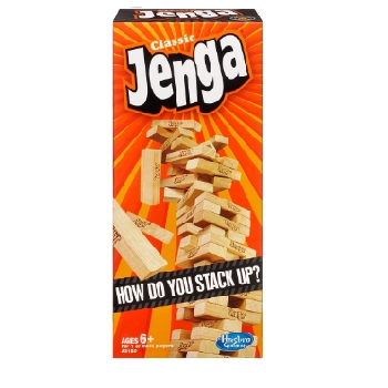 Jogo Jenga Novo Hasbro