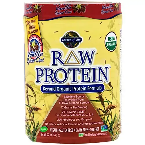 Raw Protein Organic Vanilla Spiced Chai 22 Oz