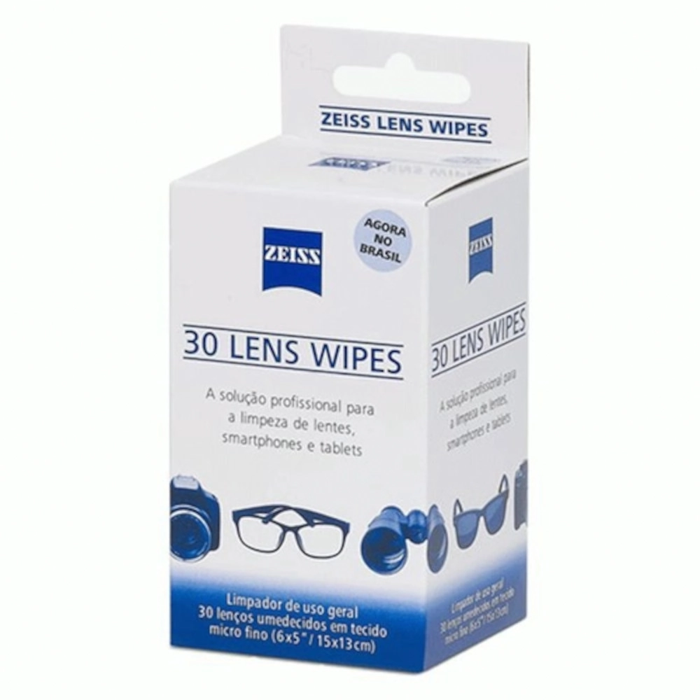 Lenco Zeiss Limpeza Lentes Oculos 30un