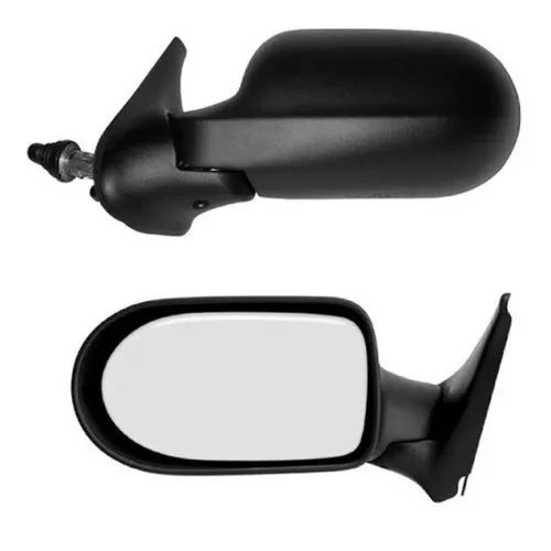 Espelho Retrovisor Externo FIAT UNO 4 Portas Lado Esquerdo Fixo - METAGAL RTVE05FX