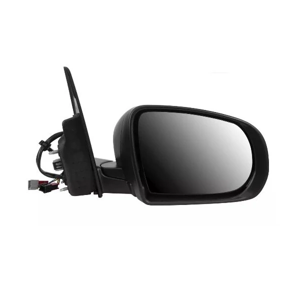 Espelho Retrovisor Externo FIAT TORO Lado Direito Elétrico com Pisca com Friso Cromado - METAGAL RTXE30CE