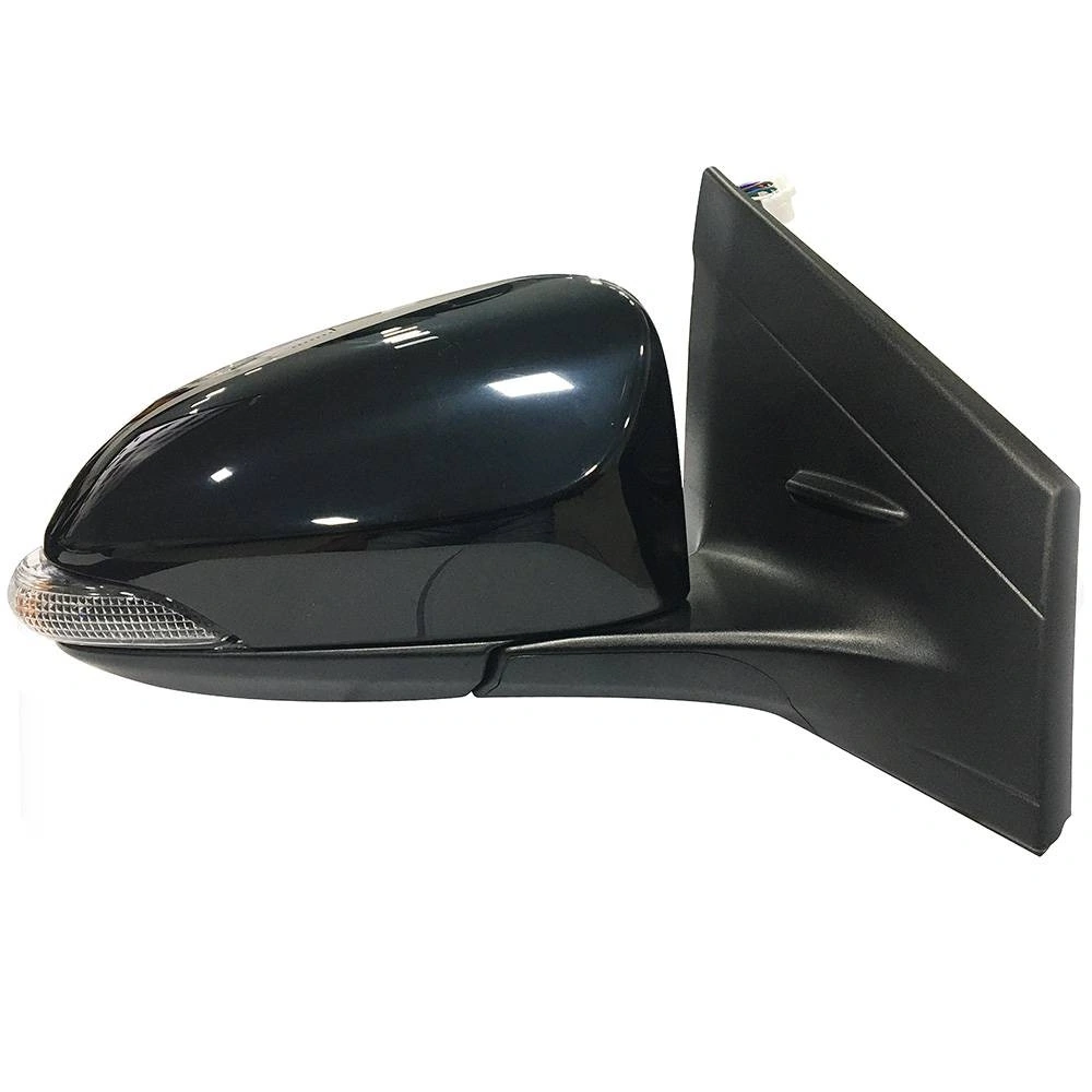 Espelho Retrovisor TOYOTA YARIS Lado Direito Elétrico Preto com Pisca e com Rebatimento - METAGAL RJYE24CE