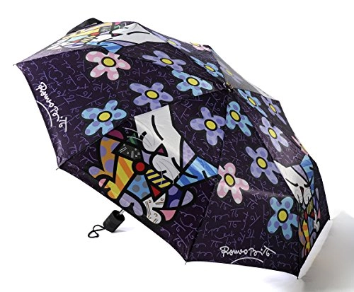 Guarda Chuva Romero Britto Cats/flowers