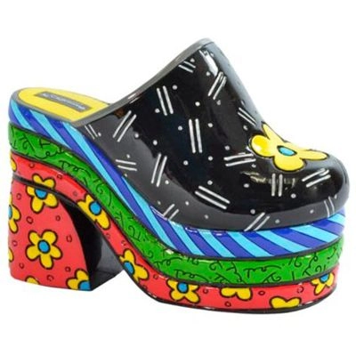 Mini Tamanco Romero Britto Porcelana