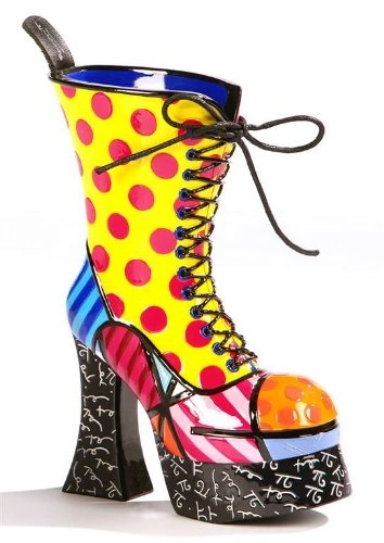 Mini Bota Romero Britto Ceramica C/cadarco