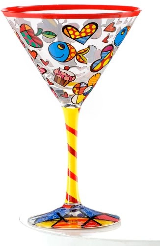 Taca Martini Romero Britto Icon