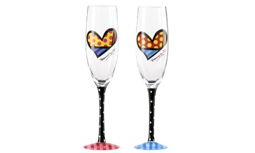 Taca Champagne Romero Britto C/2