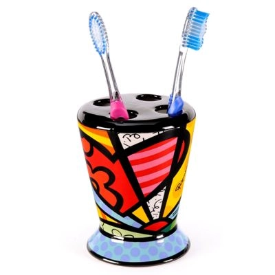 Porta Escova Dentes Romero Britto New Day