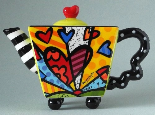 Mini Chaleira Romero Britto New Day