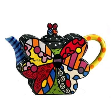 Chaleira Romero Britto Butterfly Design