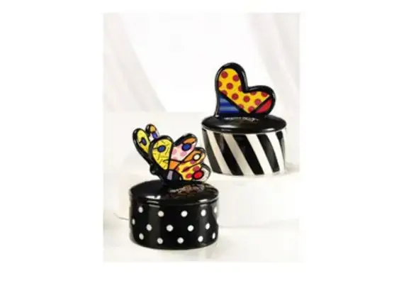 Porta Treco Redondo Romero Britto Heart