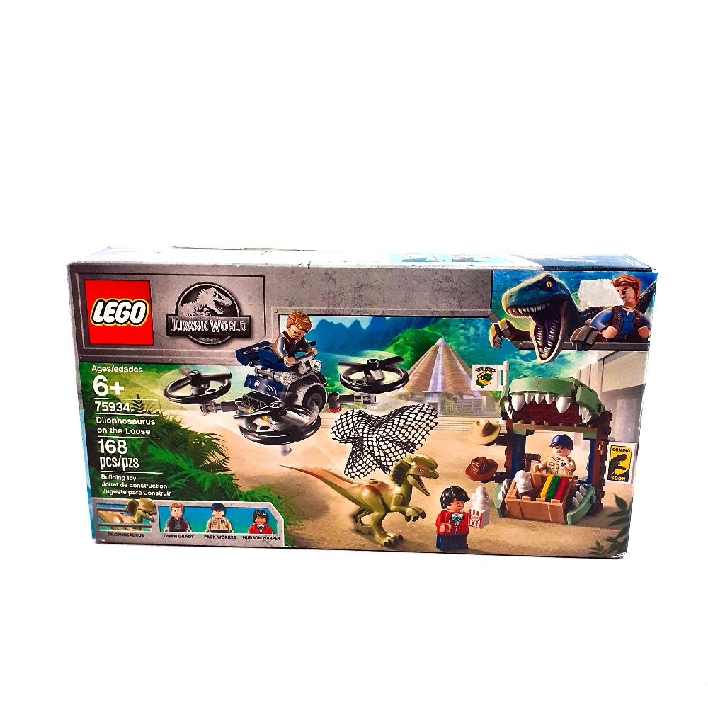Lego Jurassic World Dilophosaurus On The Loose 75934