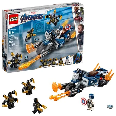 Lego Marvel Avengers Captain America: Outriders Attack 76123
