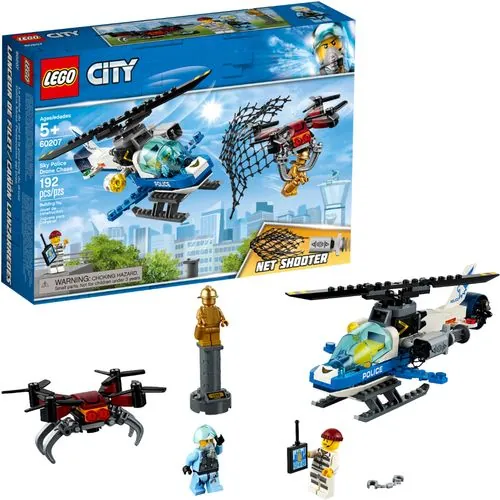 Lego City Sky Police Drone Chase 60207