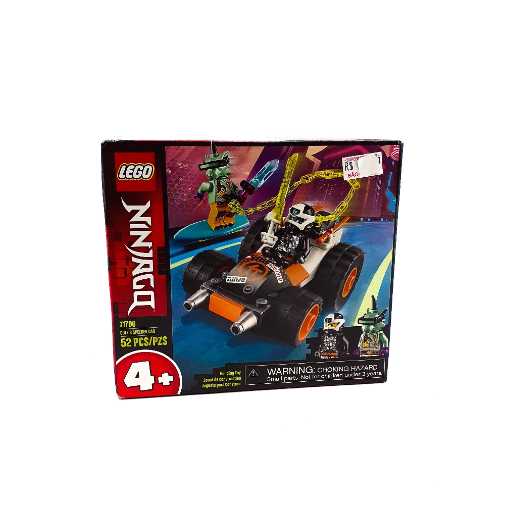 Lego Ninjago Carro De Corrida Cole 71706