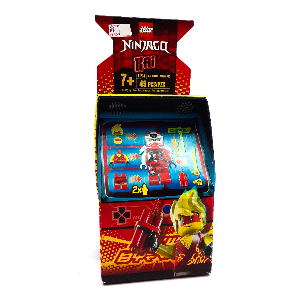 Lego Ninjago Kai Avatar Pod Arcade 71714