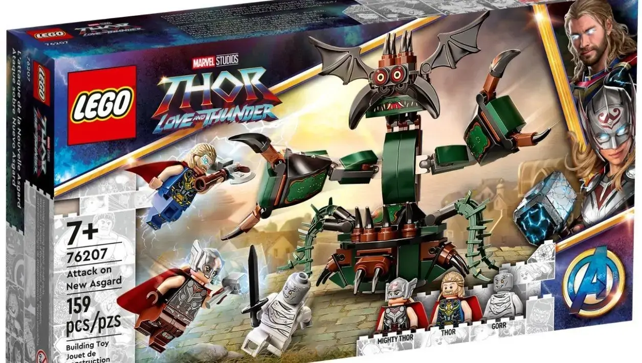 76207 Lego Marvel - Thor Love And Thuder - Ataque em Nova Asgard