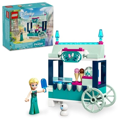 Lego Disney Frozen Elsa’s Frozen Treats Building Set, Includes Elsa Mini Doll And A Snowgie Figure,