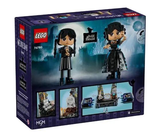 Lego Wednesday Figura Da Wandinha Addams 76780