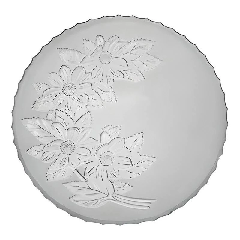 Prato Vidro 30cm Chr 12s