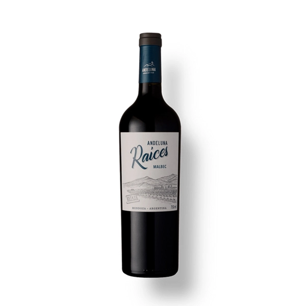 Vin Arg Andeluna Raices Malbec 750m