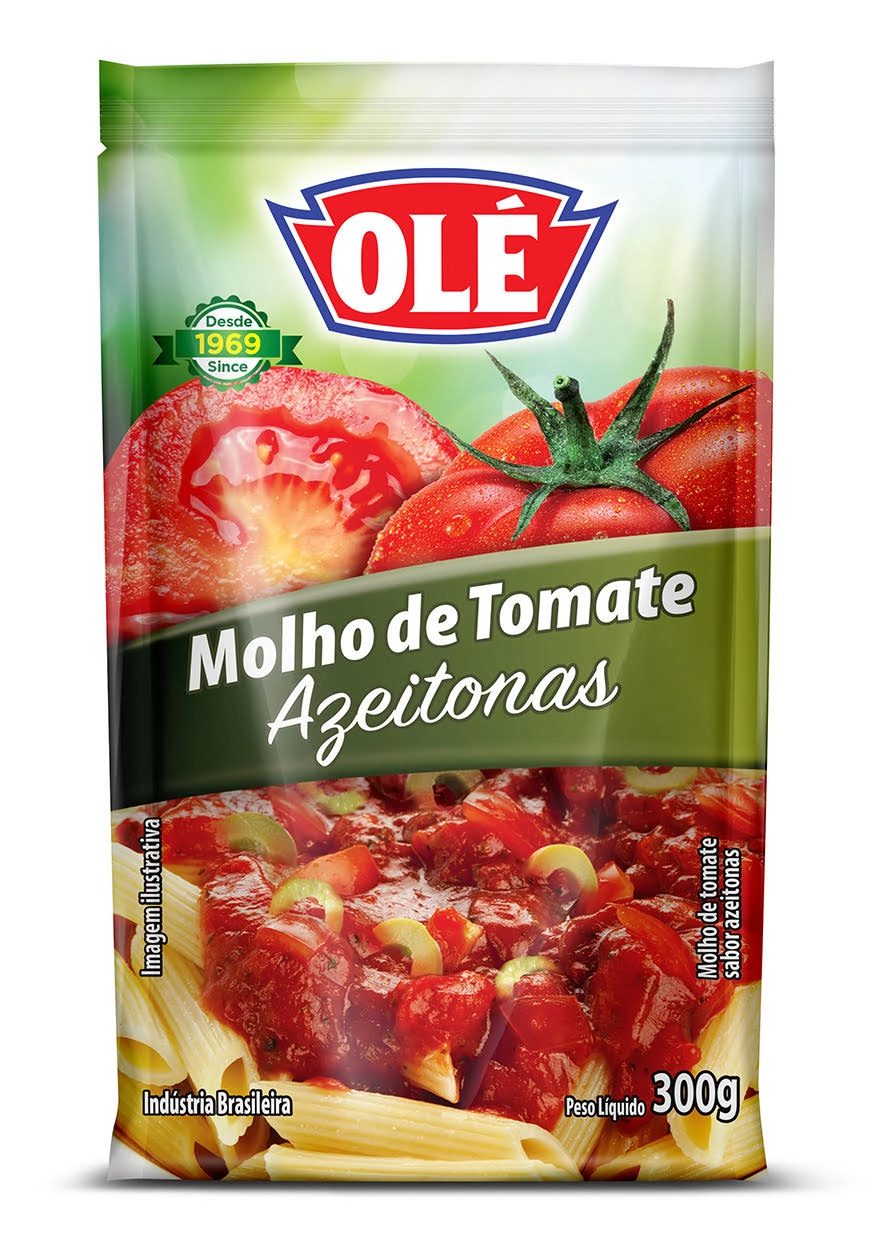 Molho Tom Ole Sache 300g Azeitonas