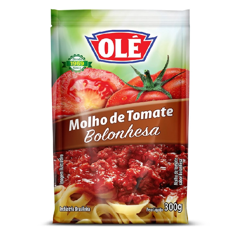 Molho Tomate Ole 300g Bolonhesa Sache