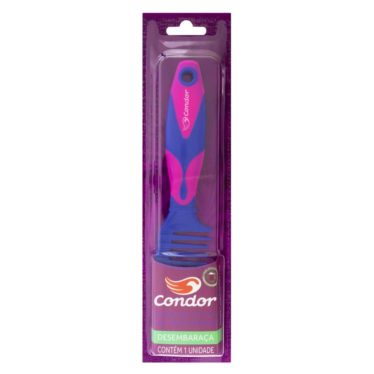 Pente Para Cabelo Seco Ou Molhado Joy Condor