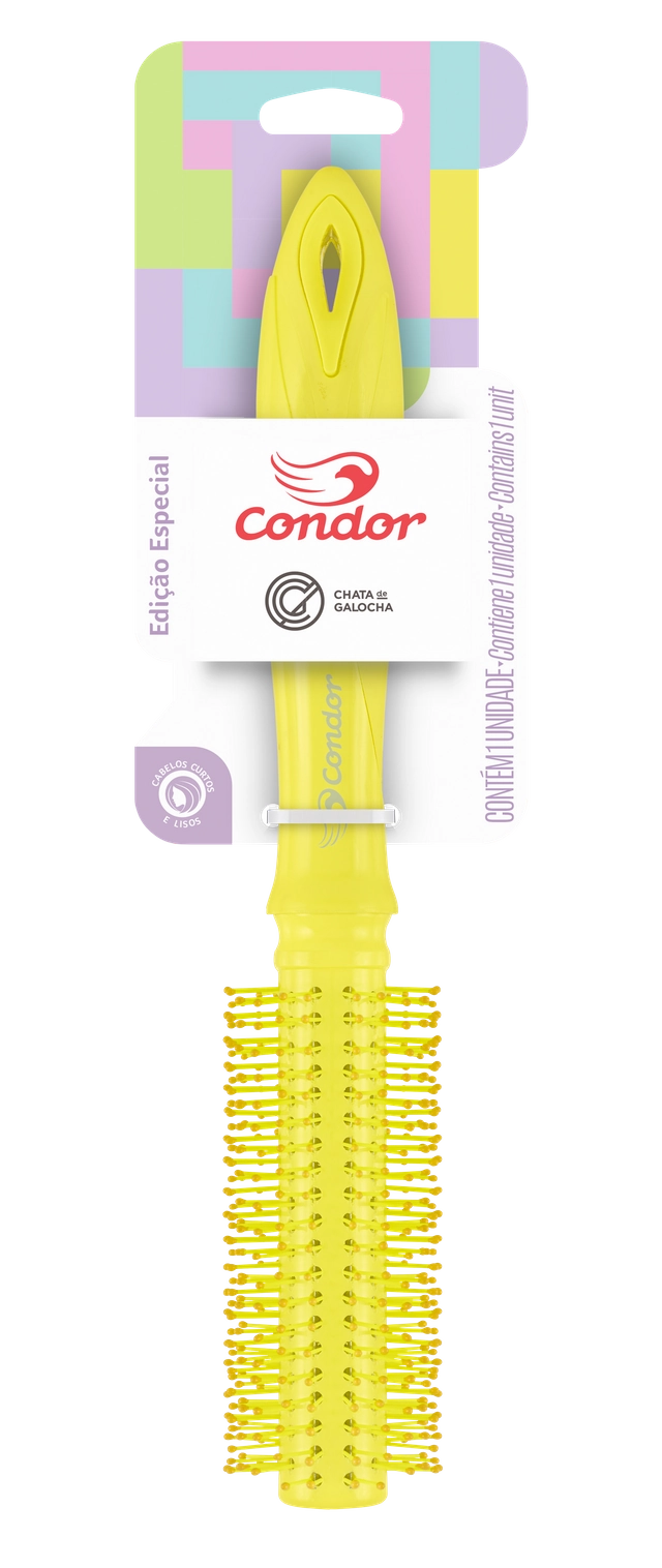 Escova Para Cabelo Açaí E Cupuaçu Condor Divas By Novex Superfood
