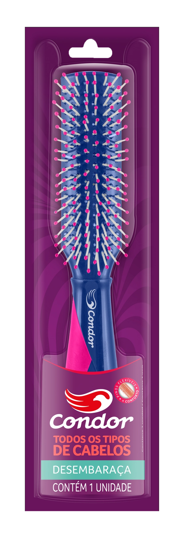 Escova Para Cabelo De Todos Os Tipos Joy Condor