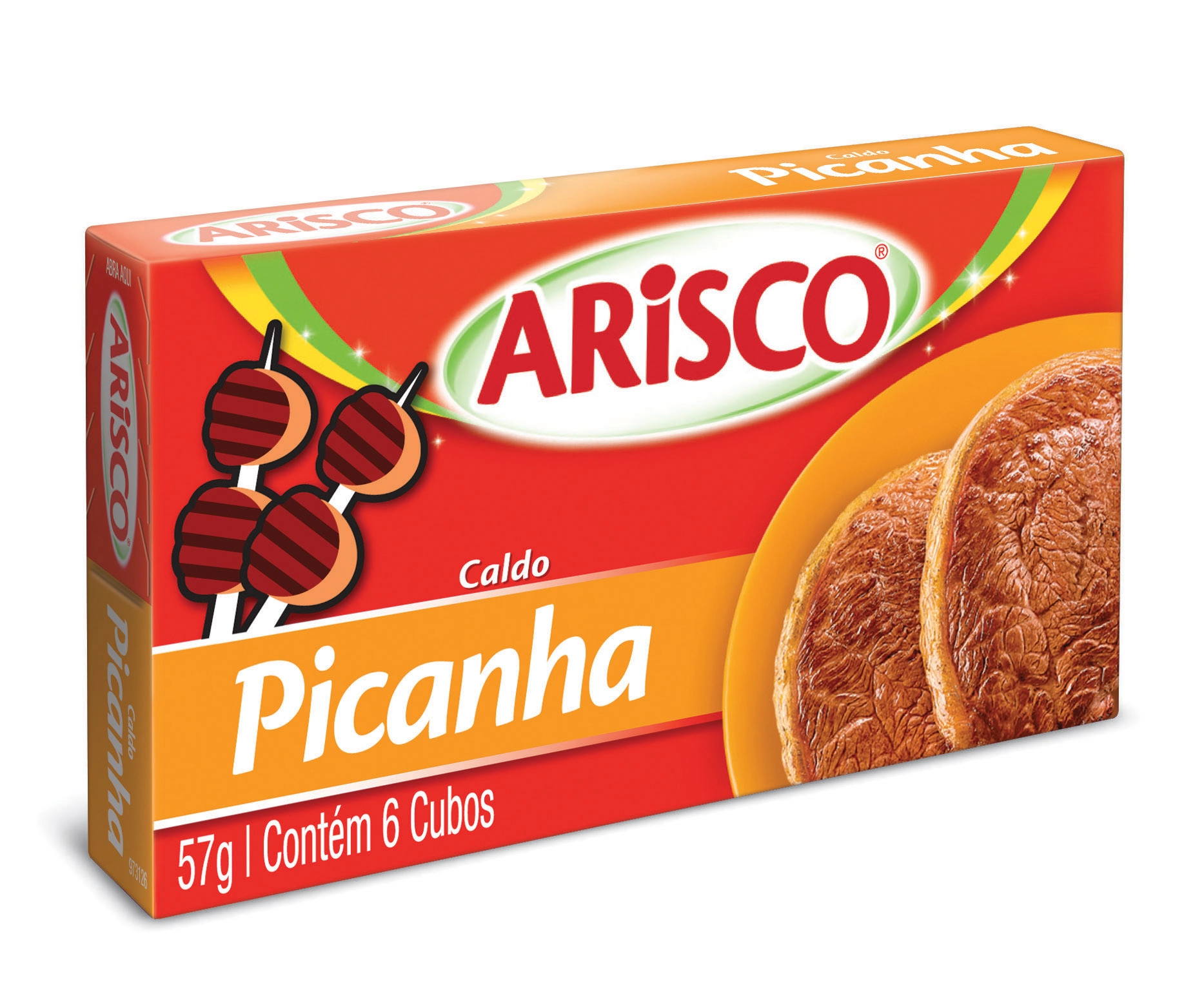 Caldo Arisco Picanha 6 Cubos 57g