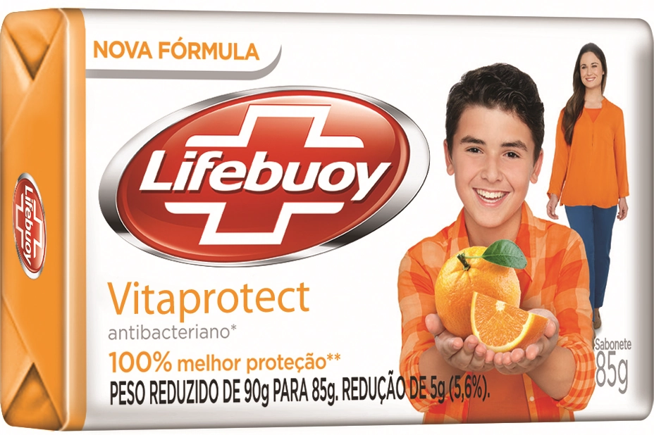 Sabonete Em Barra Lifebuoy Antibacteriano Vitaprotect 85g
