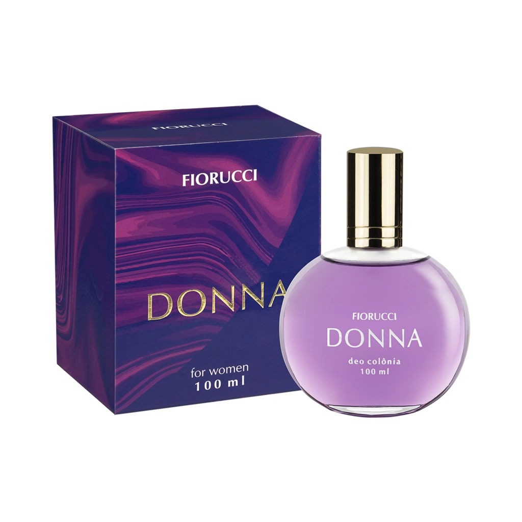Deo Colônia Donna Fiorucci For Women Caixa 100ml