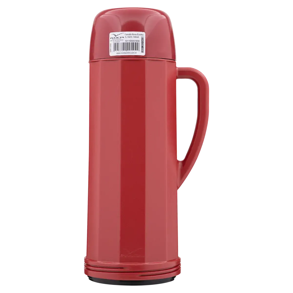 Garrafa Term Invicta Eureka 1l Vermelho Velvet