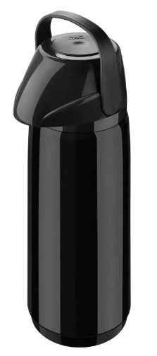 Garrafa Térmica De Mesa Preta Air Pot Pp Slim 1,8l Invicta