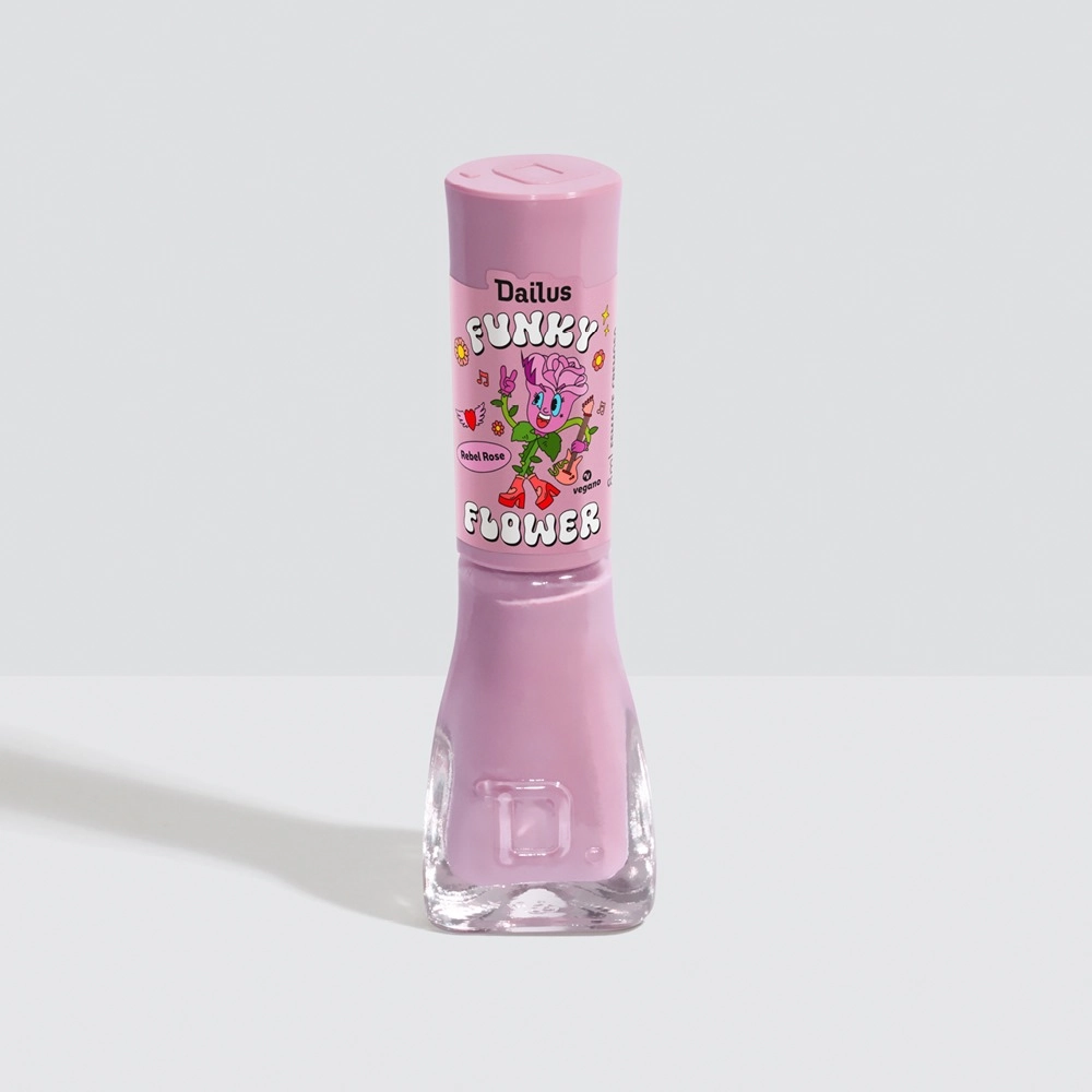 Esmalte Dailus Cr Funky Flower Rebel Rose 8ml