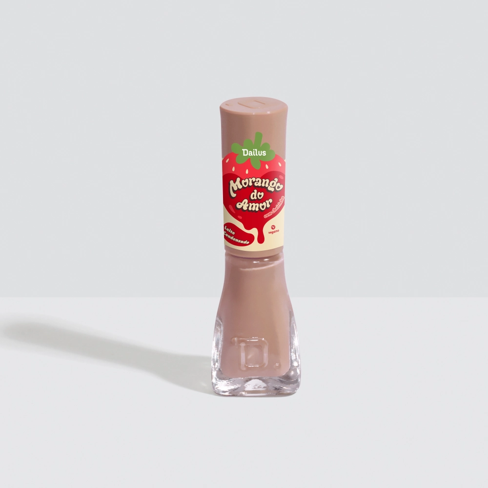 Esmalte Cr Dailus Morango Do Amor Leite Condensado 8ml