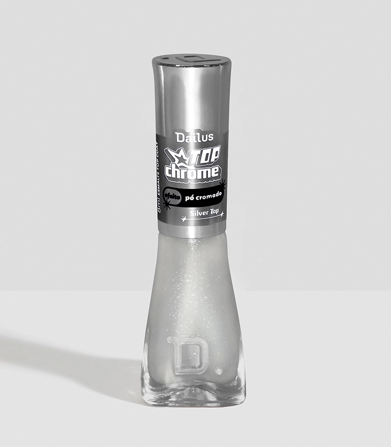 Esmalte Top Coat Silver Top 8ml