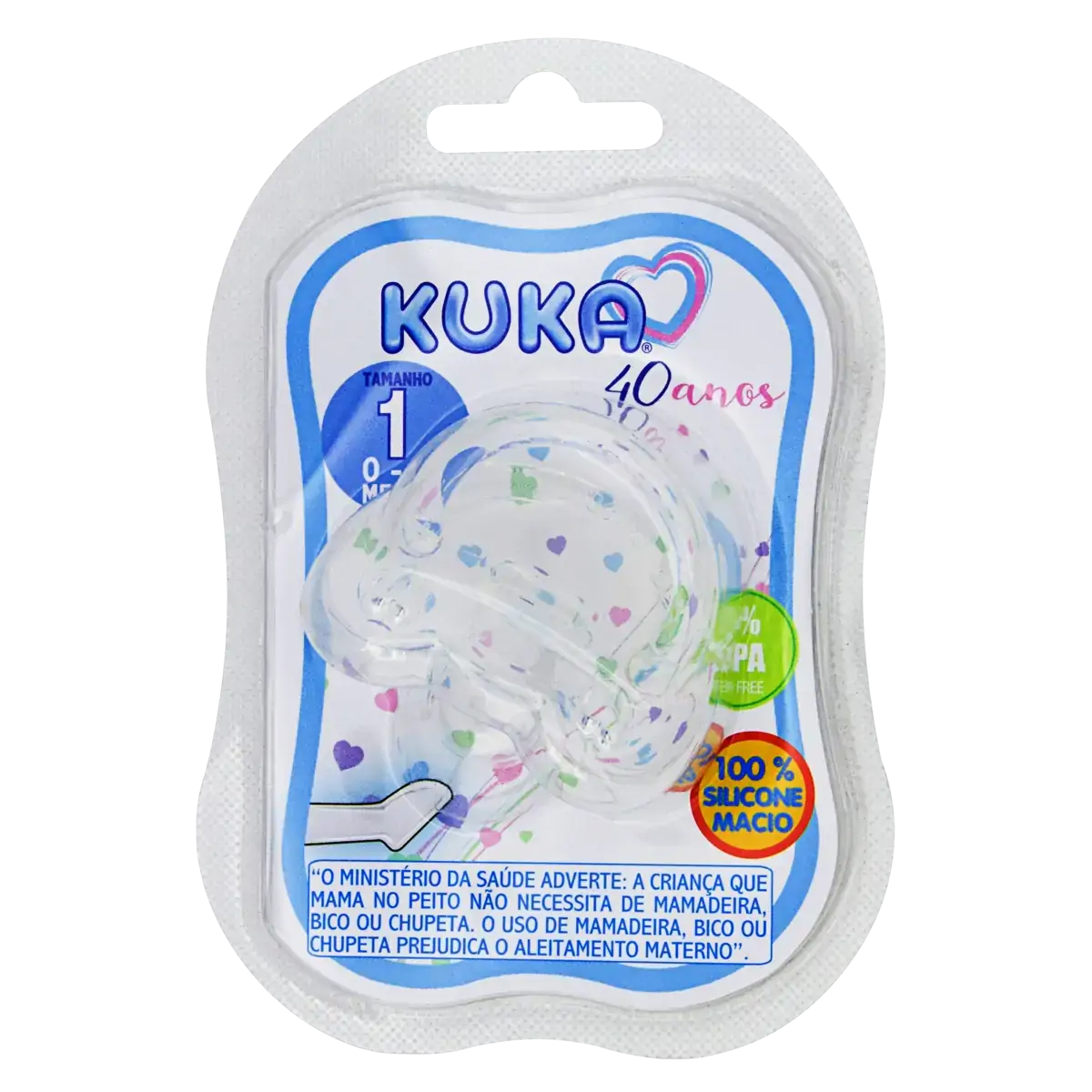 Chupeta Silicone Soft Kuka N 1