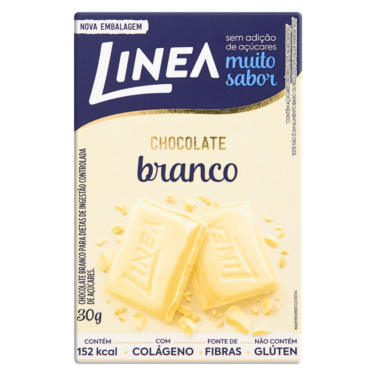 Chocolate Branco Linea Caixa 30g