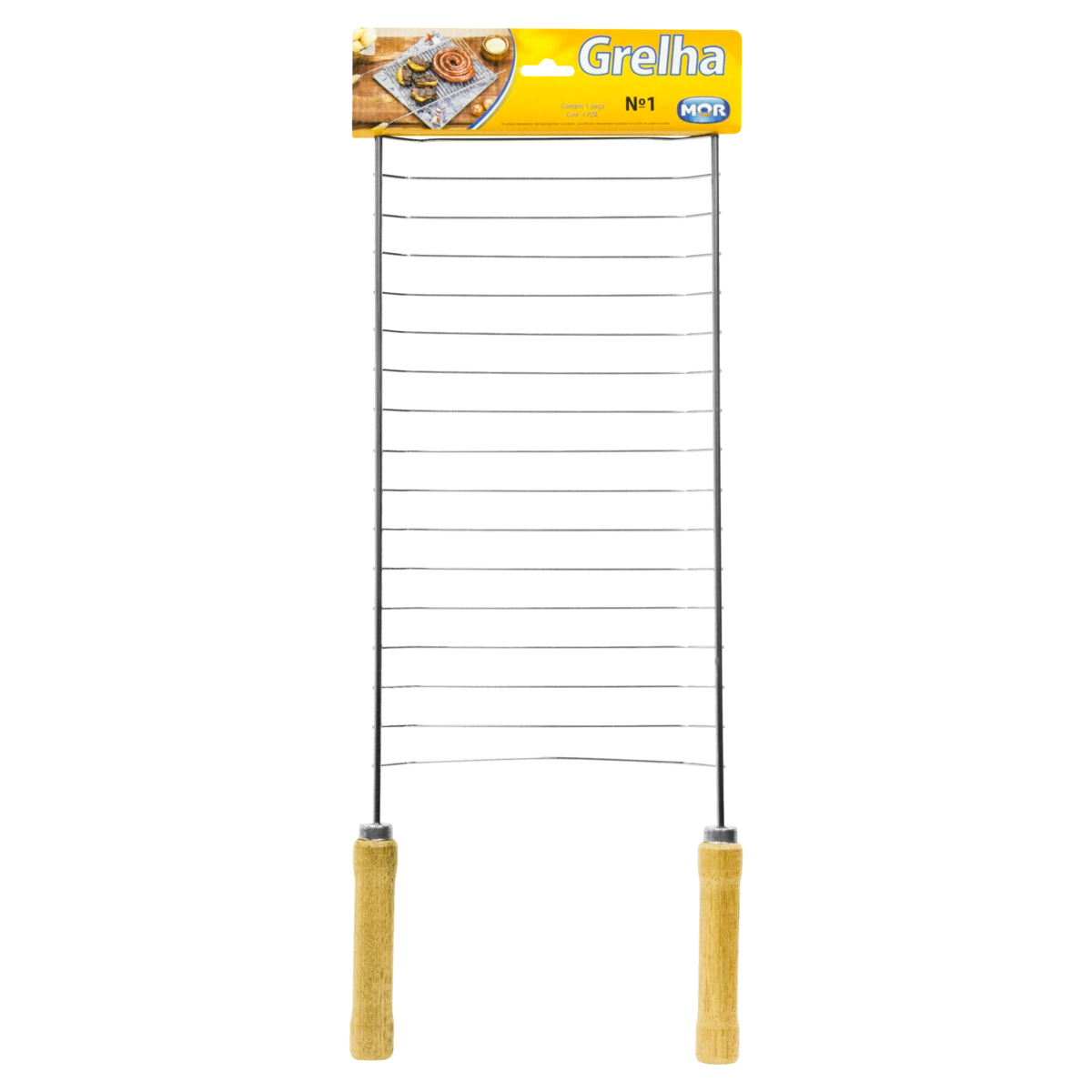 Grelha Simples Para Churrasco Aço Mor N 1
