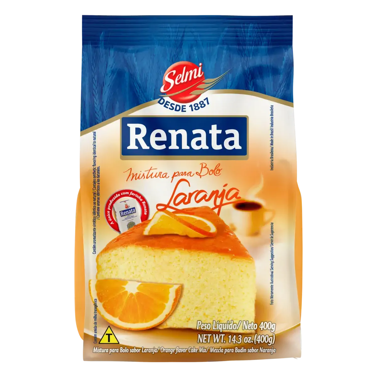 Mist Bolo Renata Laranja Caixa 12 0
